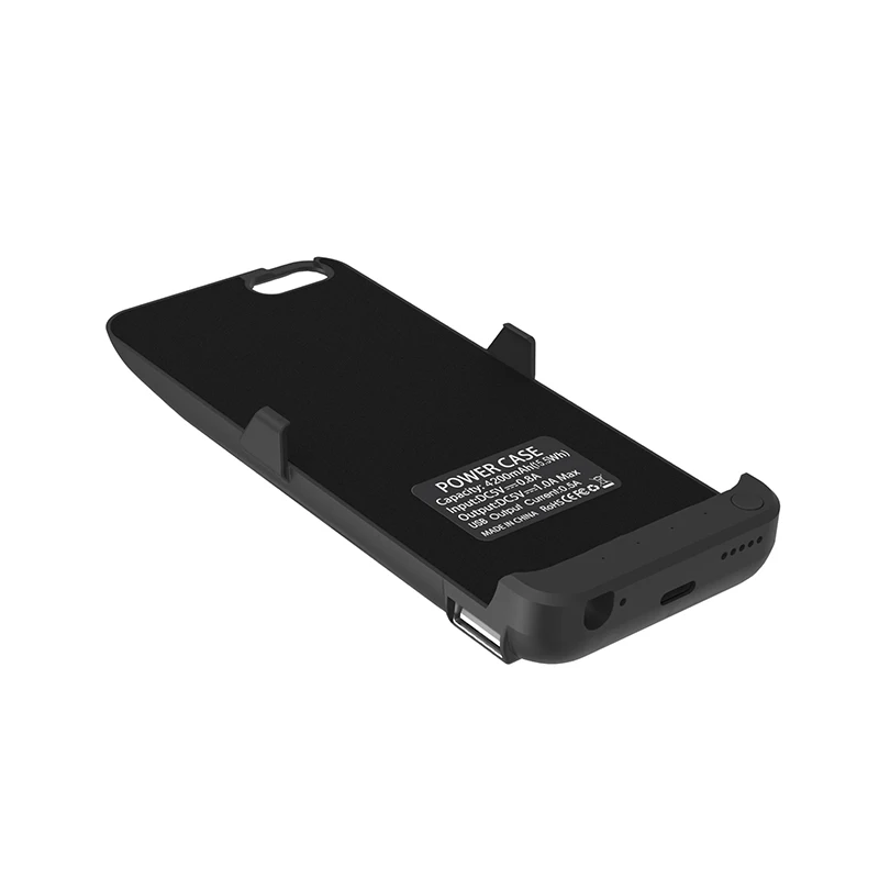 Портативное зарядное устройство 4200mah крышка перезаряжаемый внешний корпус резервной батареи питания зарядное устройство для iPhone 5/5s/5C SE
