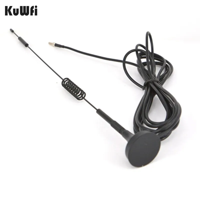 KuWfi 4g LTE Wifi антенна Новая 3G/4G 3m CRC9 разъем с магнитной базой для Huawei E3372 E353 E872|Антенны