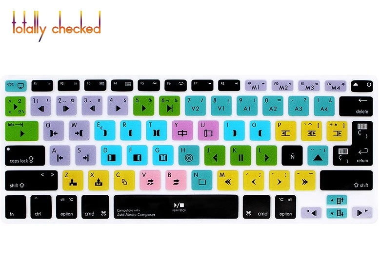 Клавиатура Avid Media player 4 8 силиконовая крышка с горячей клавишей испанской