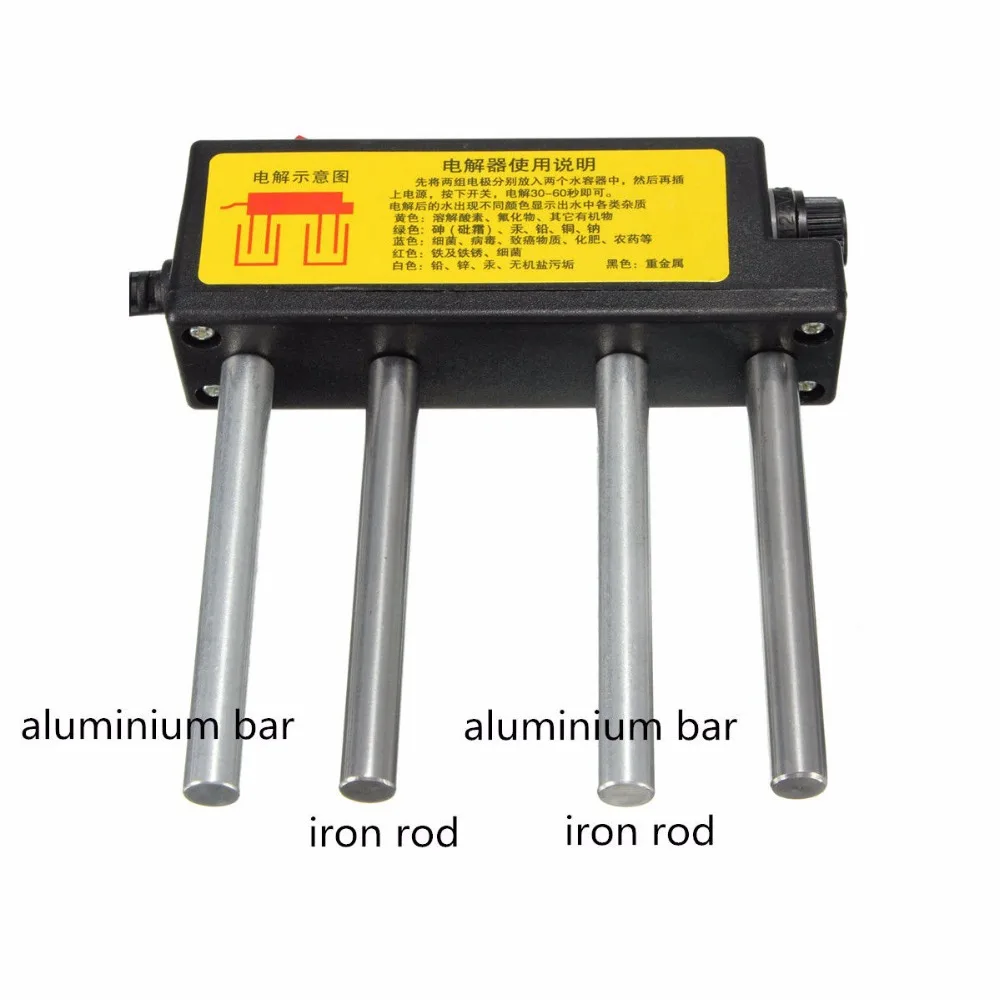 Water Purifiers Electrolyzer TDS Quality Tester Detect Heavy Metals Detector Electrolysis Apparatus |