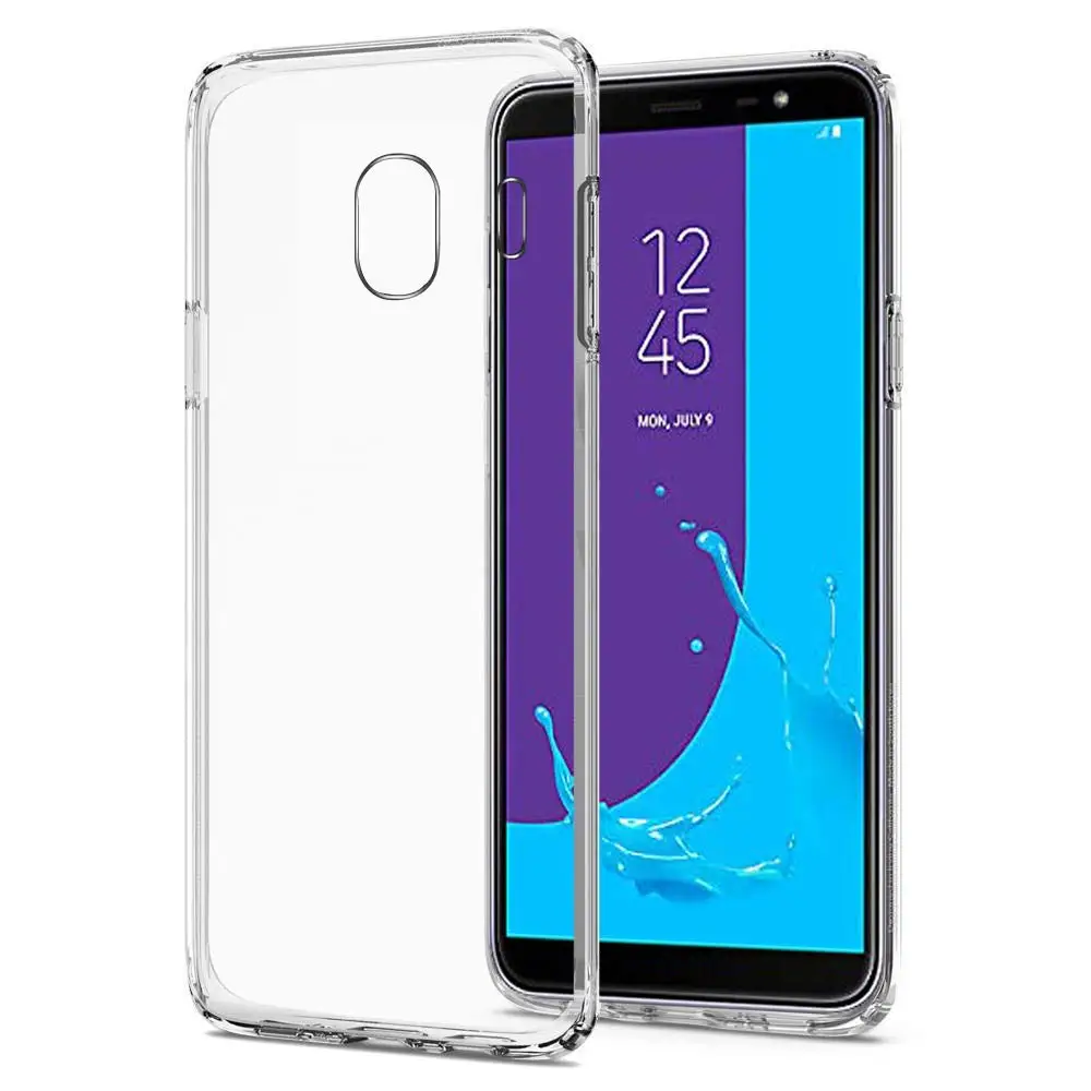 Чехол для samsung Galaxy J4 TPU Силиконовый прочный прозрачный мягкий чехол Plus 2018 J400F