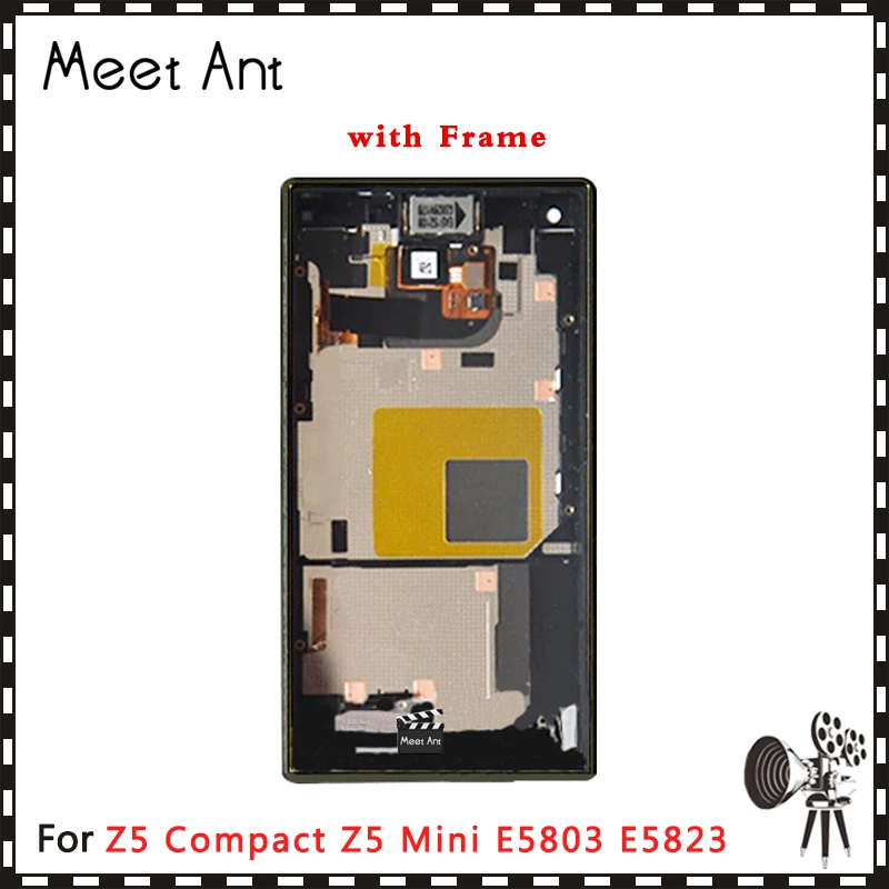 

High Quality 4.6'' For Sony Xperia Z5 Compact Z5 Mini E5823 E5803 LCD Display Screen With Touch Screen Digitizer Assembly