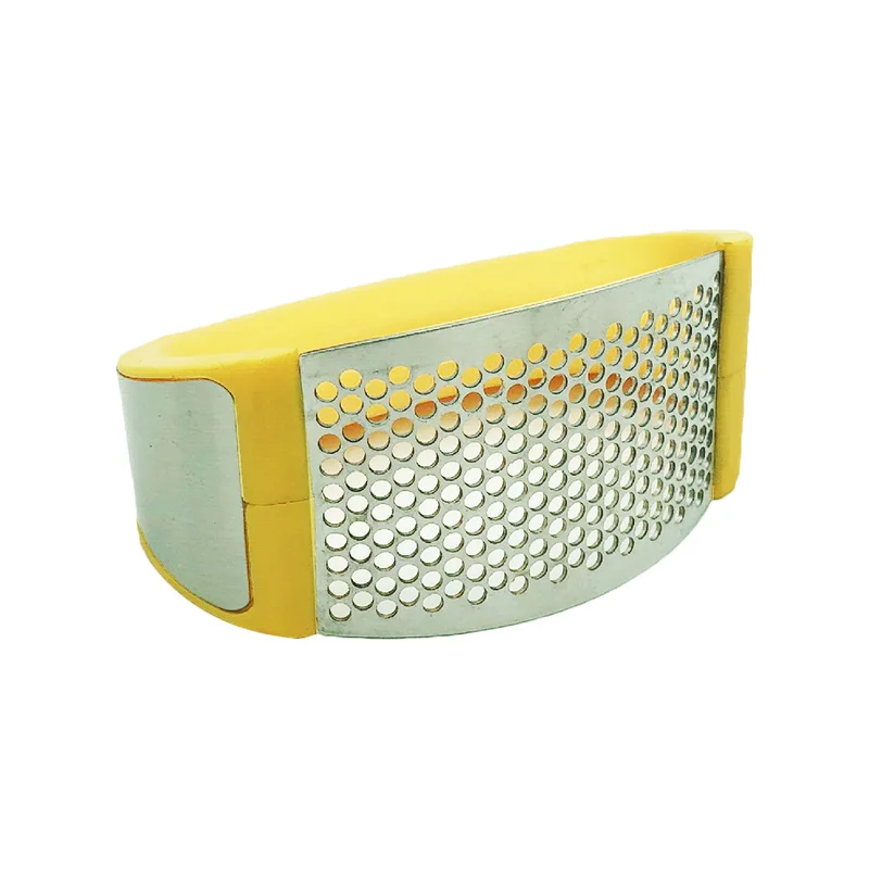 Овощерезка чесночный прижимной изогнутый нож для измельчения чеснока