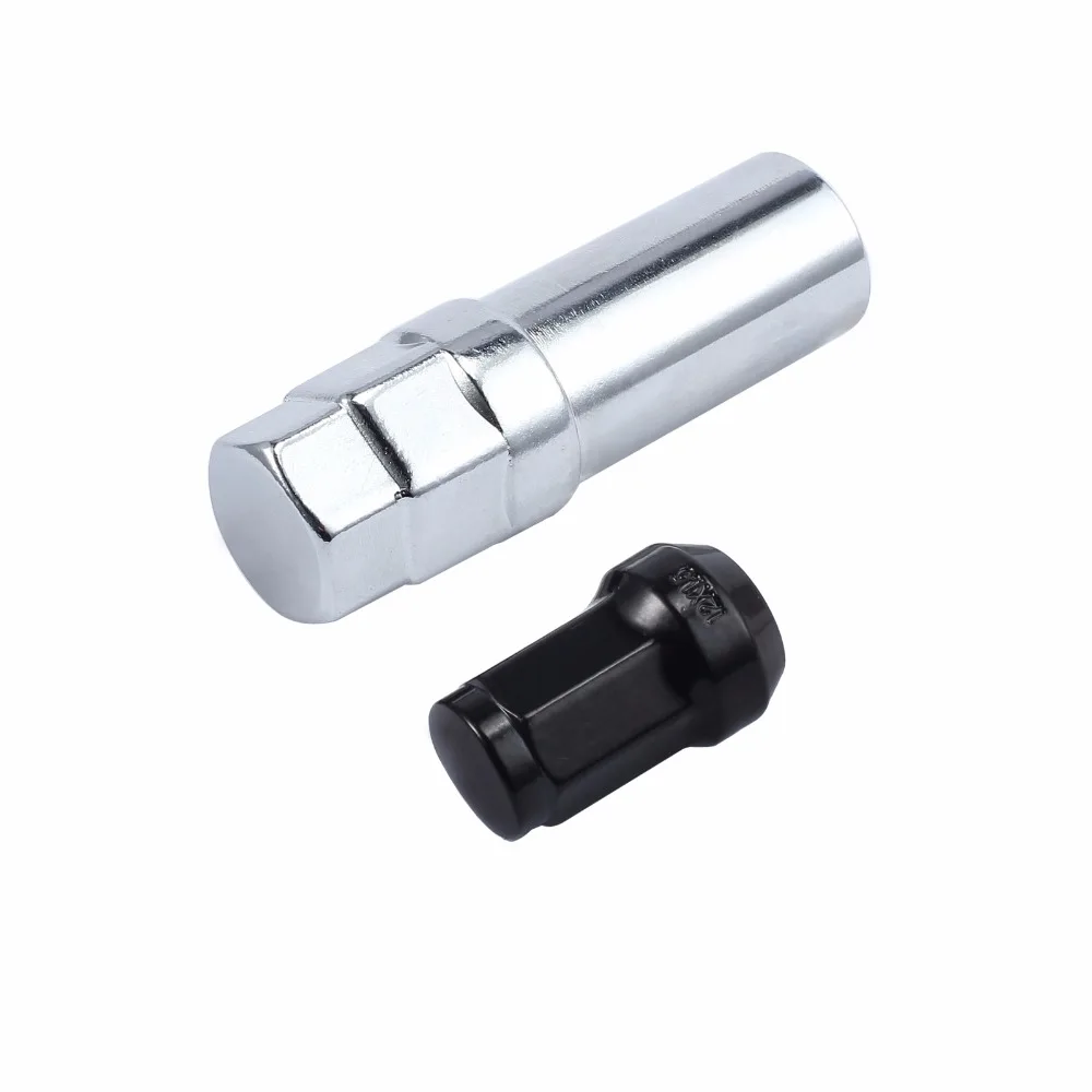 Autolet 21 шт. M12x1.5 колеса из черного сплава с шестигранной фиксацией гайки клякса ключ для Ford Focus 16 шт. гайки 4 шт. гайки для фиксации колес