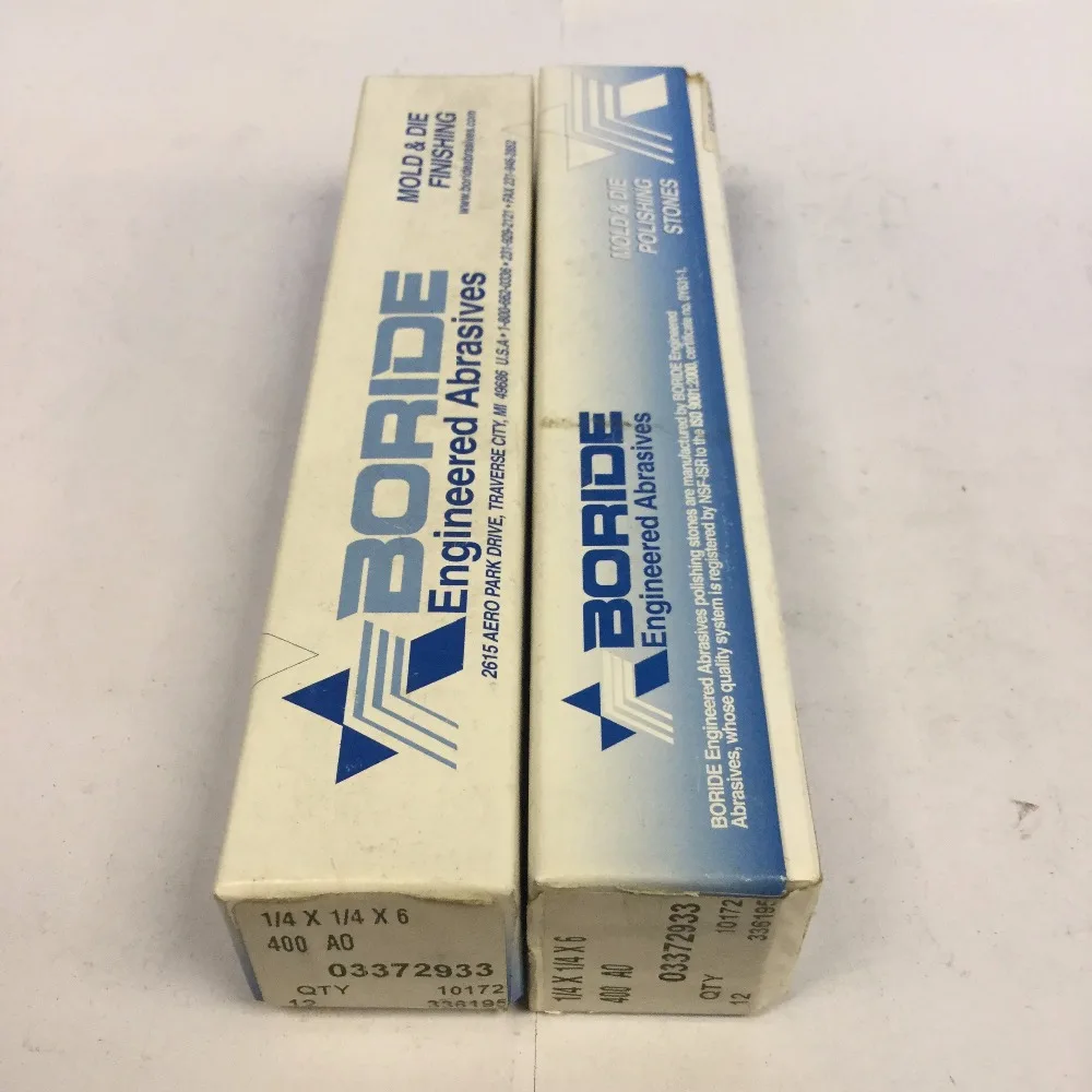 Бесплатная доставка 1/4*1/4*6 &quotAO 400 # оригинал США Boride инженерные абразивные