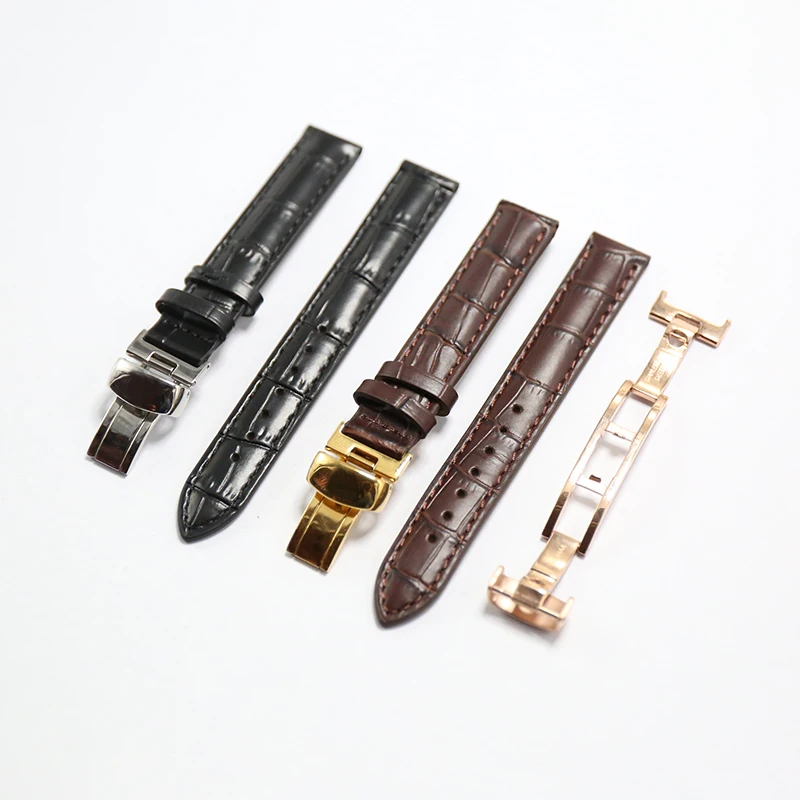 Аксессуары для часов 12mm14mm16mm18mm19mm22mm для кожаных ремешков Tissot серии T02T023T028 подходит для всех типов мужчин и женщин