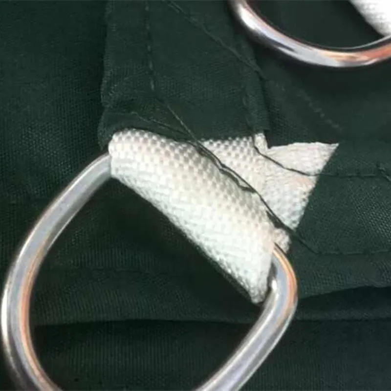 5x5x7 м/шт. Заказной водонепроницаемый полиэфирный затеняющий треугольный