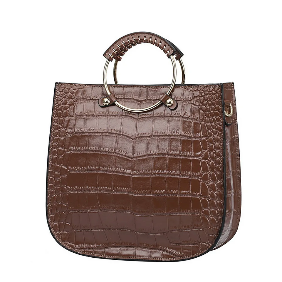 New Fashion Alligator Rristband Women's genuine leather handbag Shoulder bag crossbody bags for Women Messenger Tote | Багаж и сумки