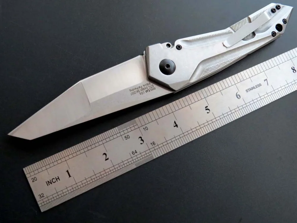 Eafengrow 0055 складной нож S35VN стальное лезвие стальные ручки шарикоподшипник системы ножи Открытый тактический инструмент для кемпинга