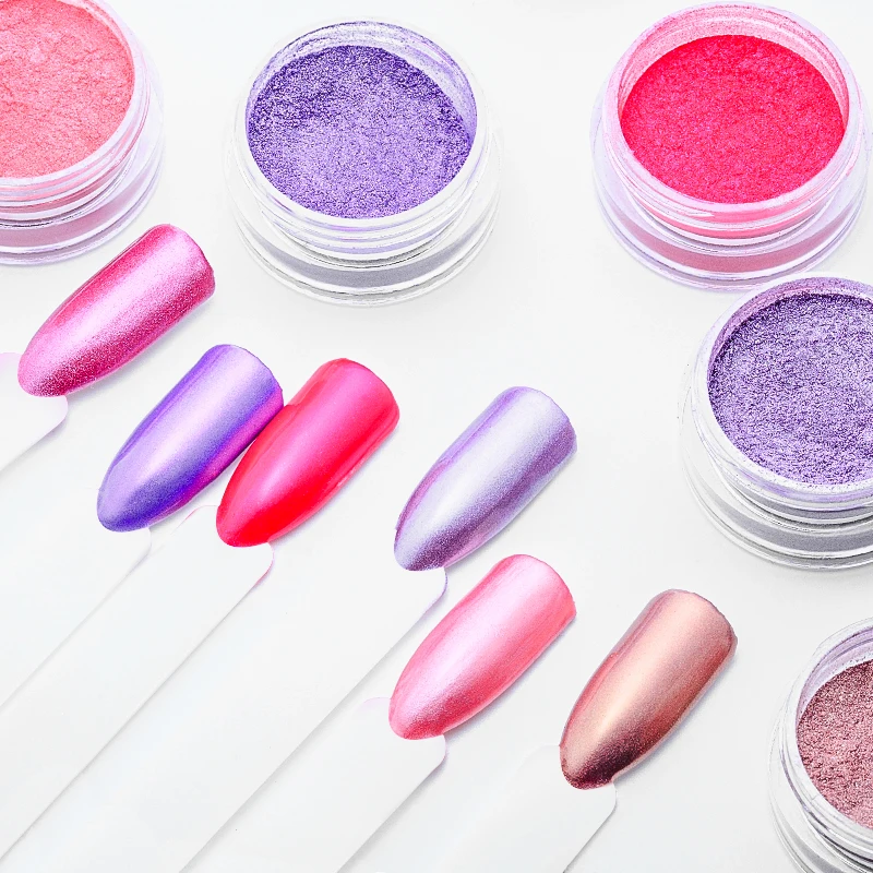 Meet Across 2 г/кор. неоновый пигмент для ногтей сахарный порошок пыль Омбре блеск