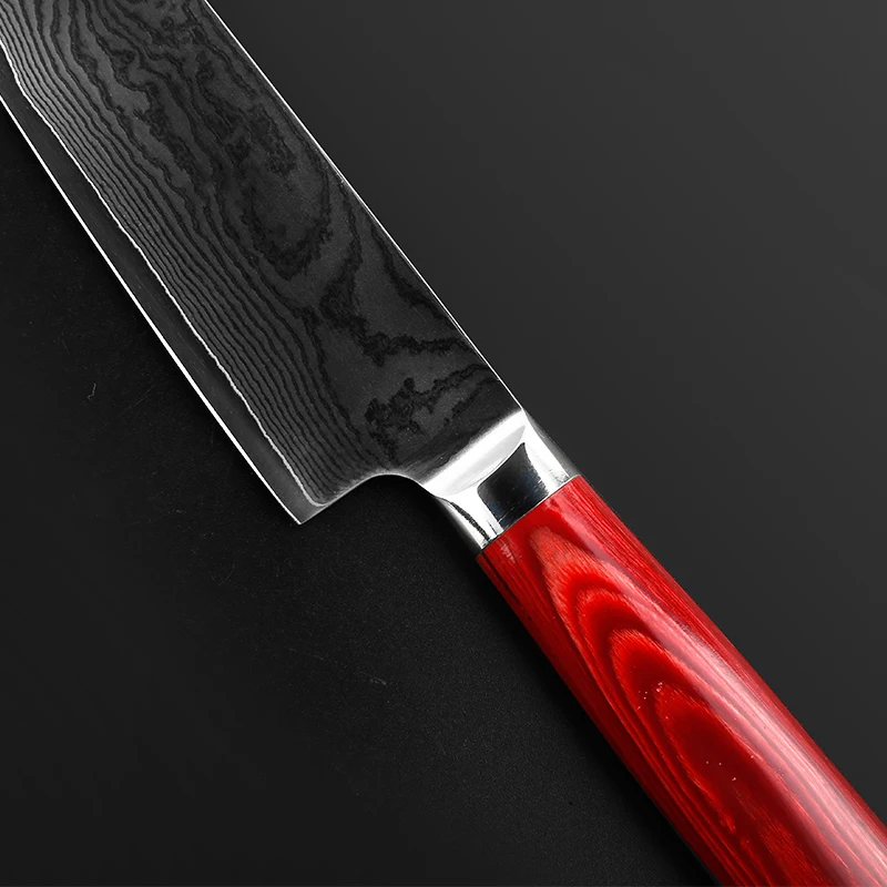 Findking ручной работы 8 дюймов профессиональный шеф повара нож из дамасской стали