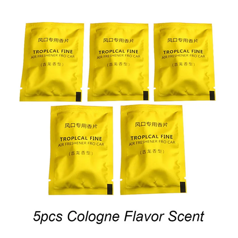 5Pc Cologne Автомобильный освежитель воздуха, джентльмен, Мягкая игрушка "поросенок", горный хрусталь, автомобильный зажим для ароматизатора, креативные автомобильные аксессуары для интерьера - Color Name: 5Pc Cologne