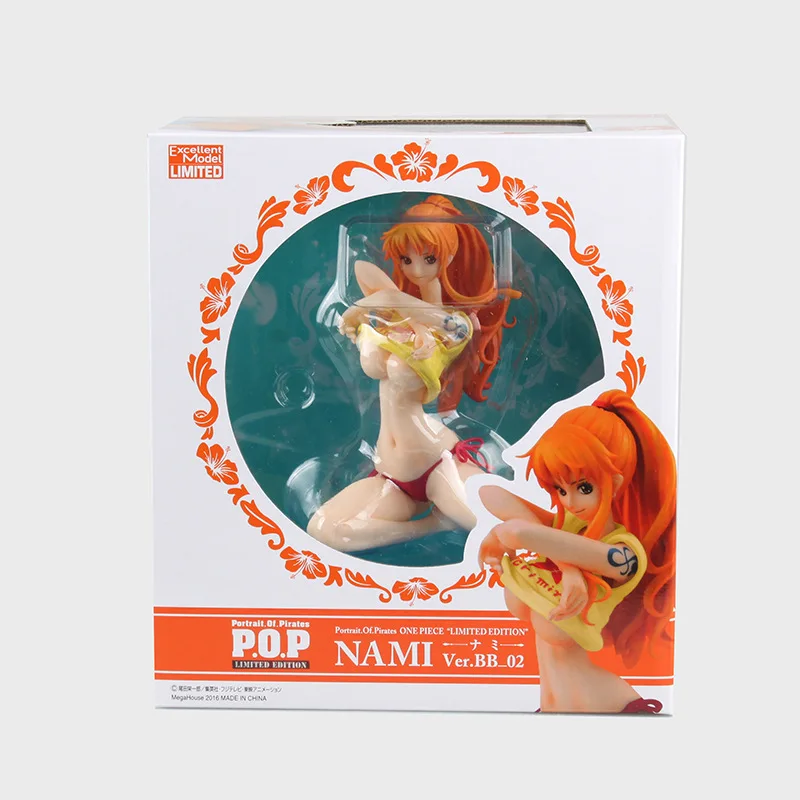 14 см One piece и изображением героев манги нами сексуальная фигурка из ПВХ