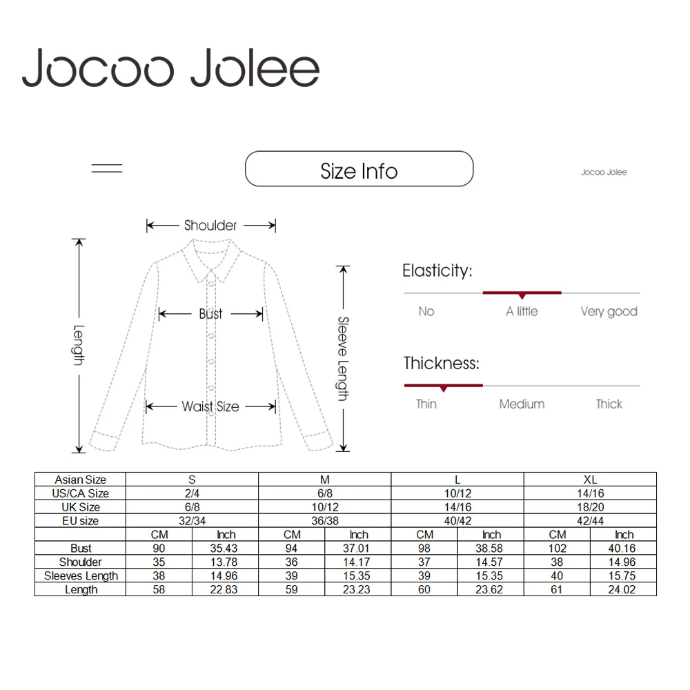 Женская полосатая блузка Jocoo Jolee винтажная дизайнерская рубашка с вышивкой