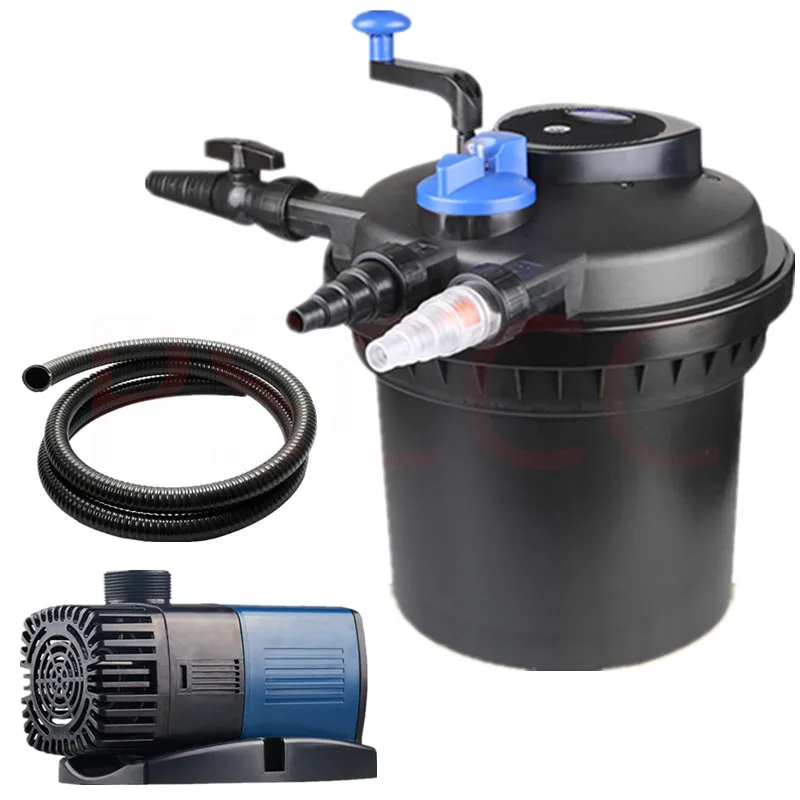 CPF-5000 A SET Коды налогоплательщика(CPF 2500 5000 10000 15000 20000 30000 50000 пруд Плавательный Бассейн Фильтр bio давления с УФ-фильтром и CPF-2500 CPF-5000 CPF-10000 фильтр - Цвет: CPF-5000 A SET