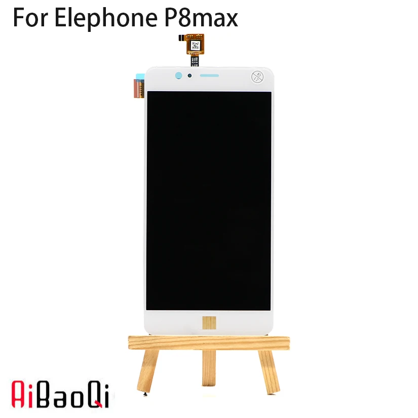 AiBaoQi Новый 5 дюймовый сенсорный экран + 1920X1080 ЖК-дисплей в сборе Замена для Elephone P8 Max