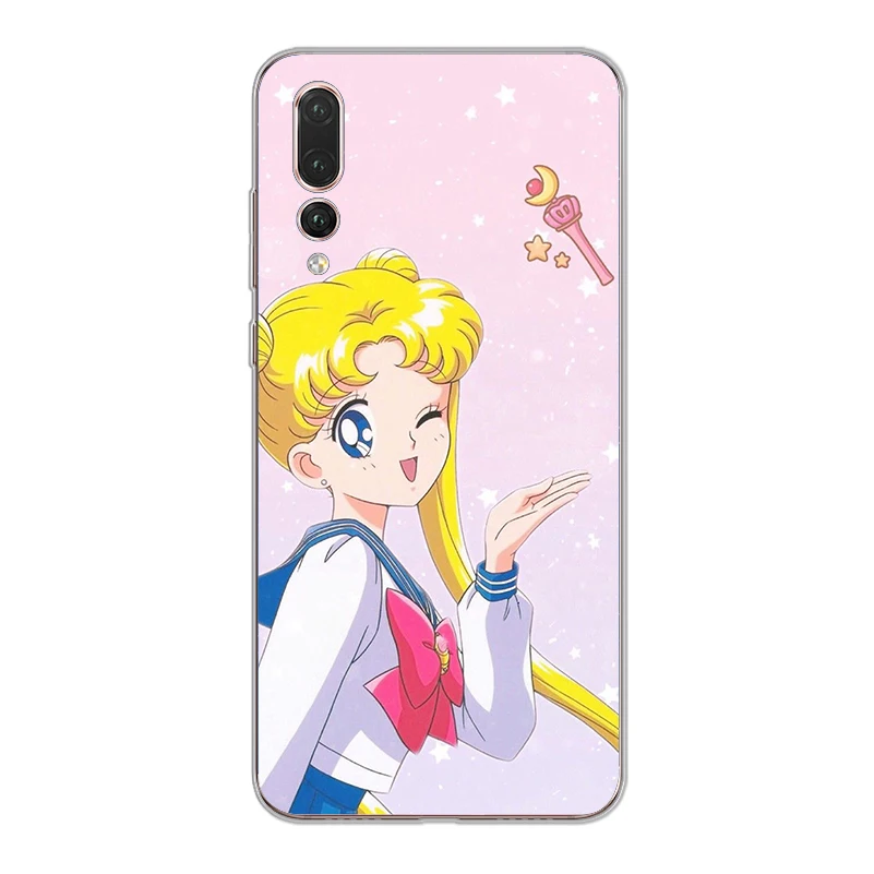 Ciciber чехол для Huawei P30 P20 P10 P9 P8 Lite Pro Plus 2017 P smart 2019 чехлы телефонов мягкий ТПУ аниме