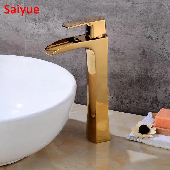 Китай Wenzhou кран производитель роскошный промышленный дизайн позолоченный