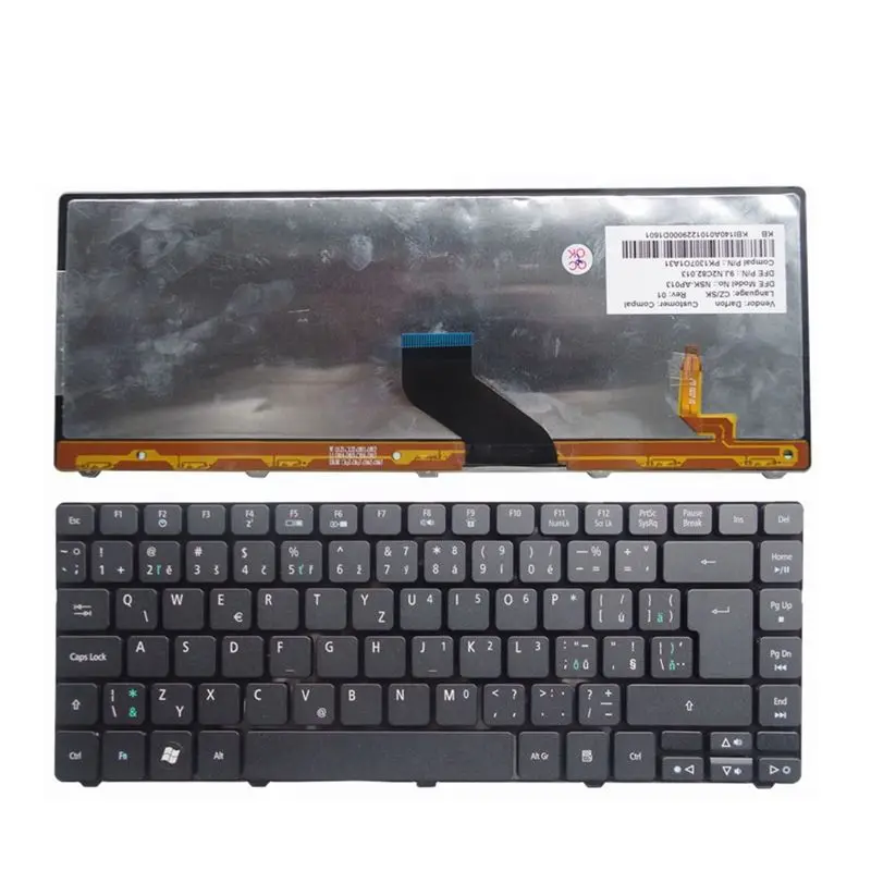 YALUZU Новый Чешский CZ клавиатура с подсветкой для ноутбука ACER Aspire E1-421 E1-471G E1-421G E1-431