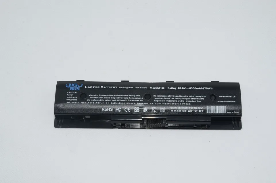 JIGU черный 6 ячеек HSTNN-UB4N 710416-001 новые Аккумуляторы для ноутбуков hp Pavilion14 павильон 15 батареи PI06 PI09