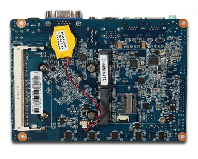 Новая Оригинальная безвентиляторная J1900 CPU 3 5 &quotIPC SBC Встроенная Материнская