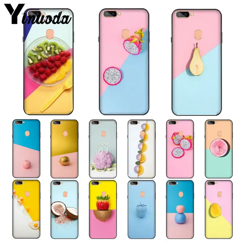 Yinuoda новейший Забавный nColorful Fruit клиент высококачественный чехол для телефона OPPO