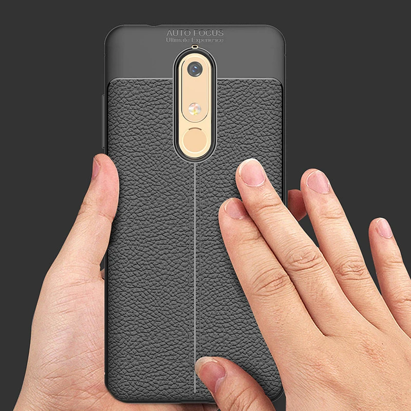 YUETUO кожаный чехол с узором для телефона etui nokia 5 3 nokia5 nokia3 силиконовый защитный