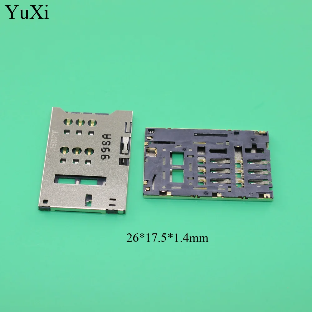 Новый считыватель гнезда для SIM-карты YuXi лоток держатель слот ремонт замена Huawei