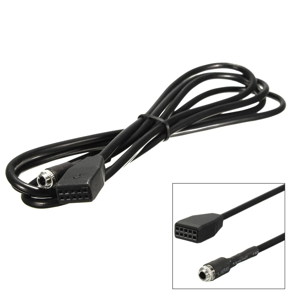 MP3 AUX адаптер аудио кабель Женский 3 5 мм разъем для BMW E46 серии 1996 2006 iPod/iPhone Line 3Pin