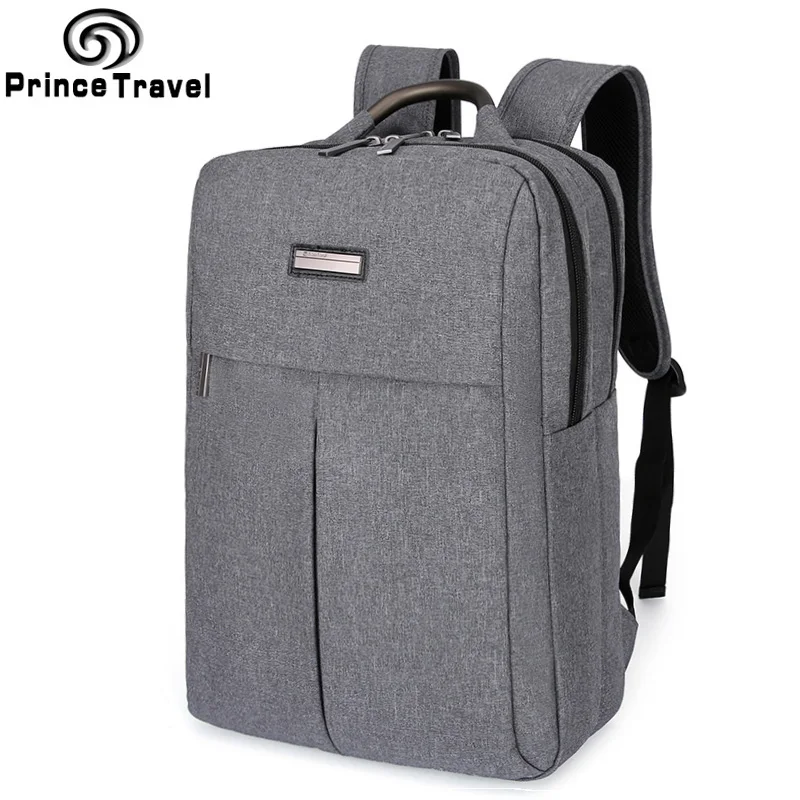 Принц Путешествия Мужчины Рюкзак Бизнес Mochila 15 Дюймов Ноутбук Рюкзаки Багажа и