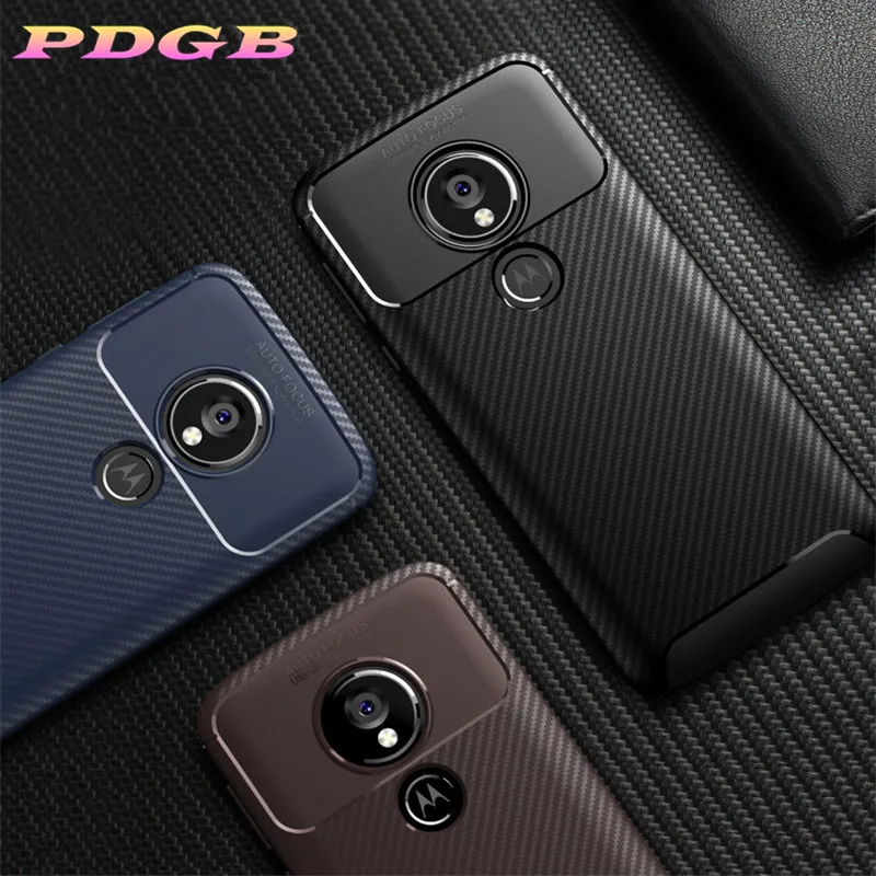 Прочный ТПУ чехол PDGB для Motorola Moto G6 Plus E5 Play GO Z3 Z4 P30 Note P40 One Power G7 E6 текстурный корпус