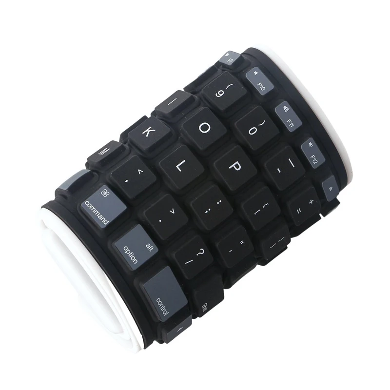 Universal Foldable Waterproof Silicone Wireless Bluetooth Keyboard WIF66 | Компьютеры и офис