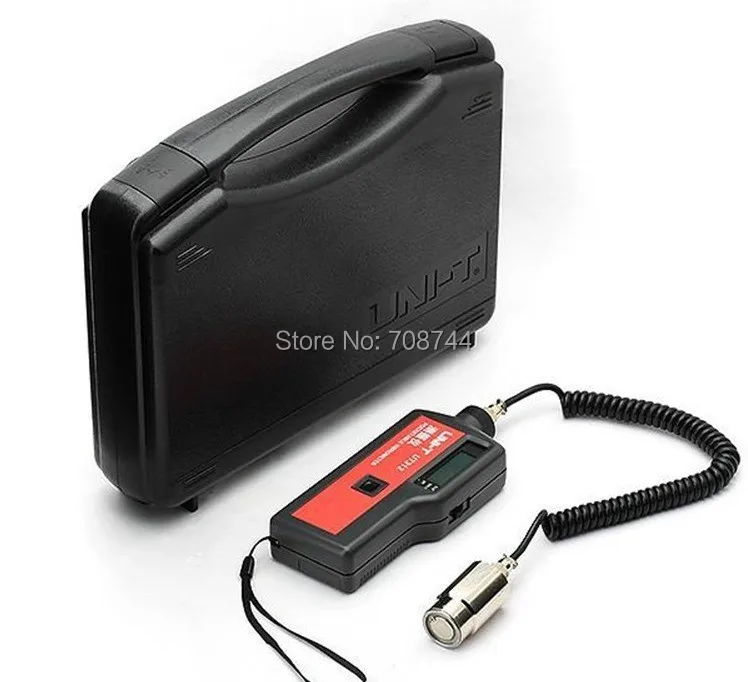 Uni-Trend UT312 Portable LCD Vibration Analyzer Tester Meter Vibrometer with Split Sensor Signal Wire &amp |