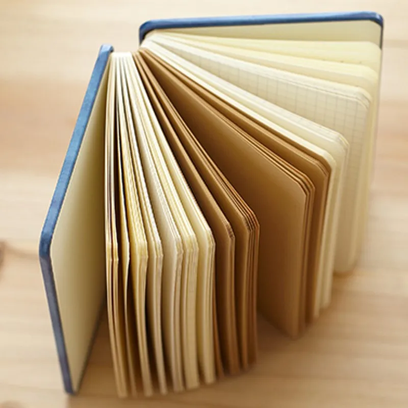Распродажа 11 креативные канцелярские товары ручная книга железный блокнот мини