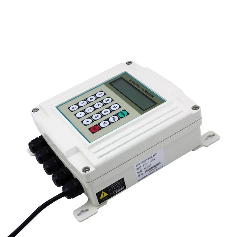 High precision wall mounted ultrasonic flowmeter split type probe inserted high temperature heat meter | Инструменты