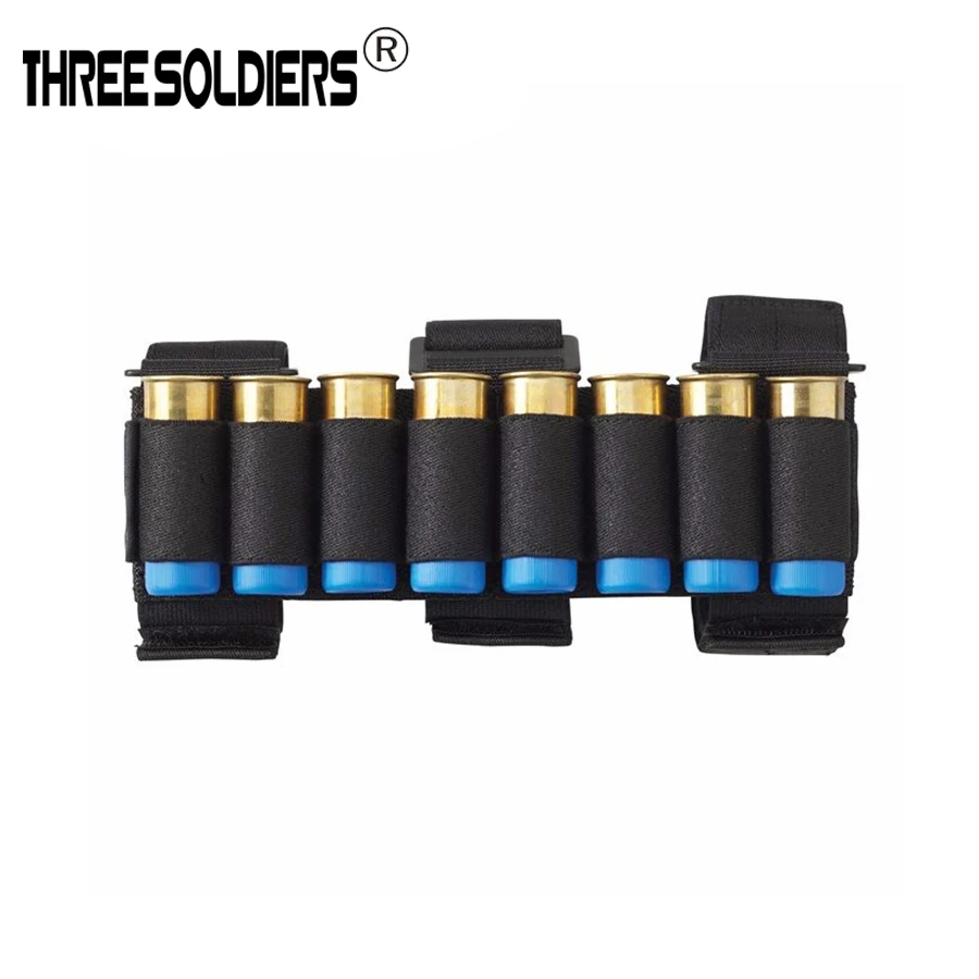 Tactical Military Hunting 8 Rounds Ammo Shell Holder Bullet Arm Pouches Forearm Carrier Shooter Sleeve Mag Accessories | Спорт и