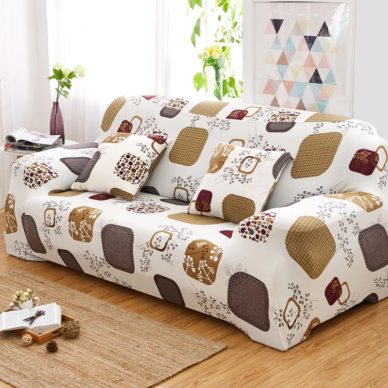 Чехлы с цветочным принтом на диван эластичный чехол Универсальный гибкий мебель