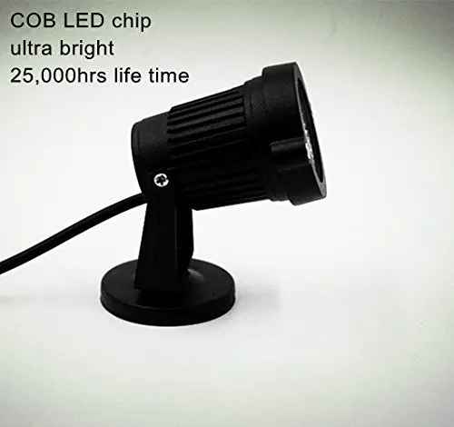 20 * DHL Новый IP65 наружный садовый светодиодный светильник AC220V 110V DC/AC 12V 5W 7W COB для