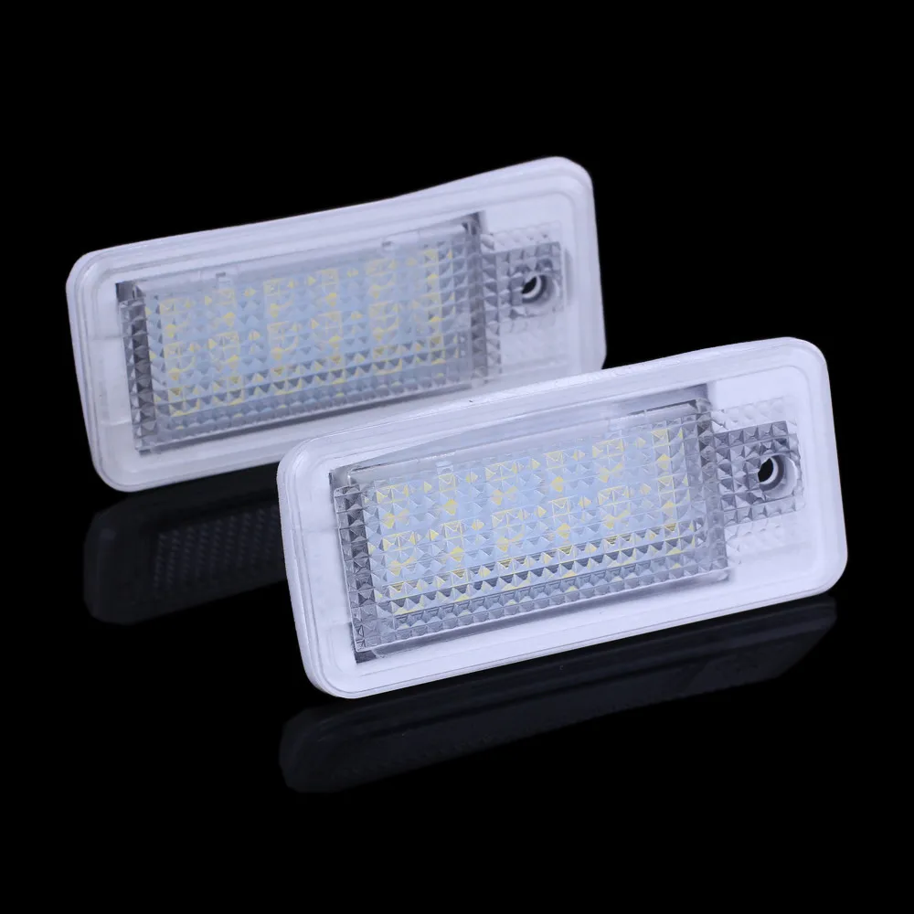 2 шт./лот ошибок 3528 SMD 18 светодиодов автомобиля Лицензированная лампа