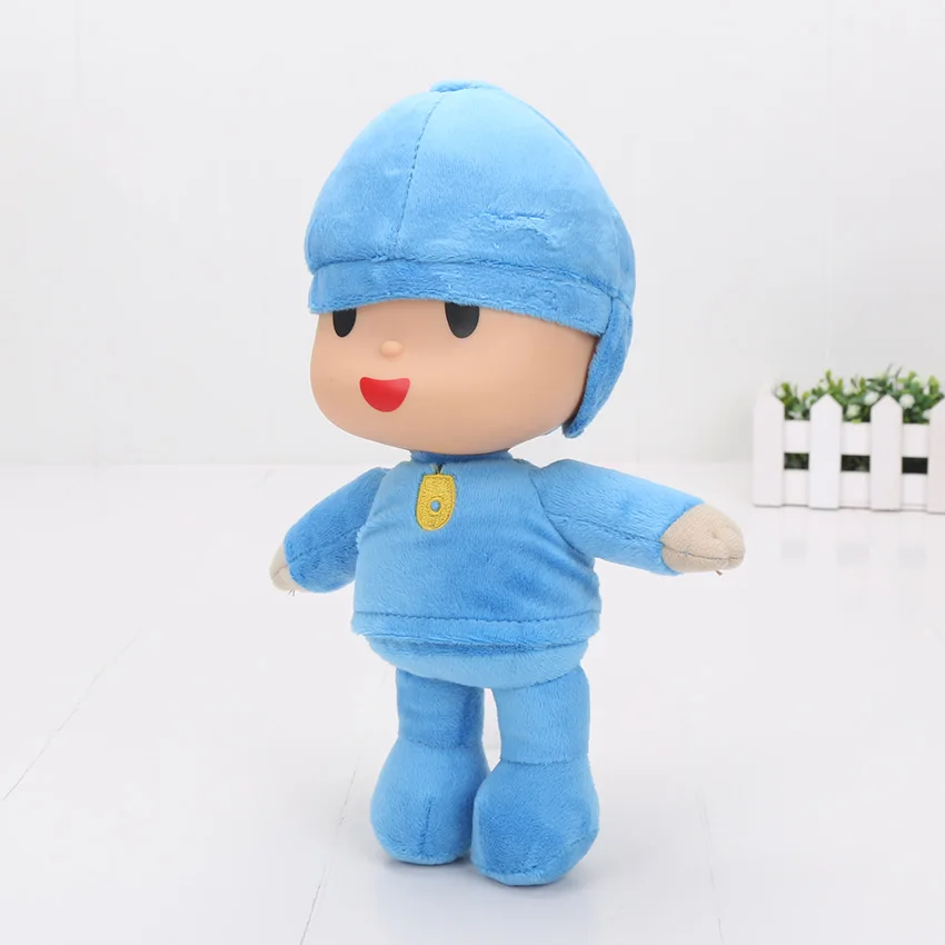 10 дюймов/25 см Pocoyo мультфильм Плюшевый покойо Мягкие плюшевые мягкие игрушки куклы
