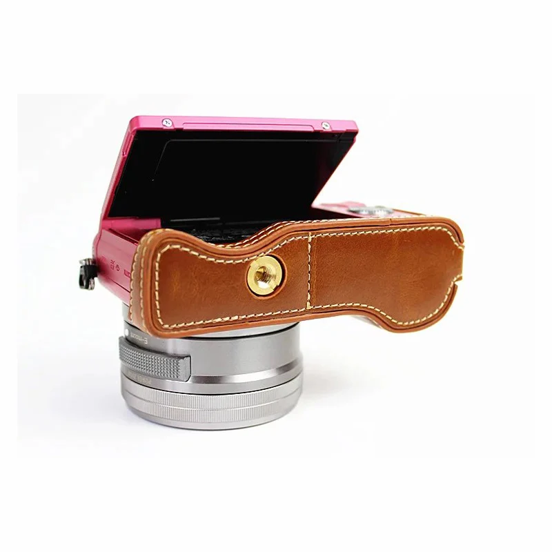 Чехол из искусственной кожи для Sony A5000 A5100 slr