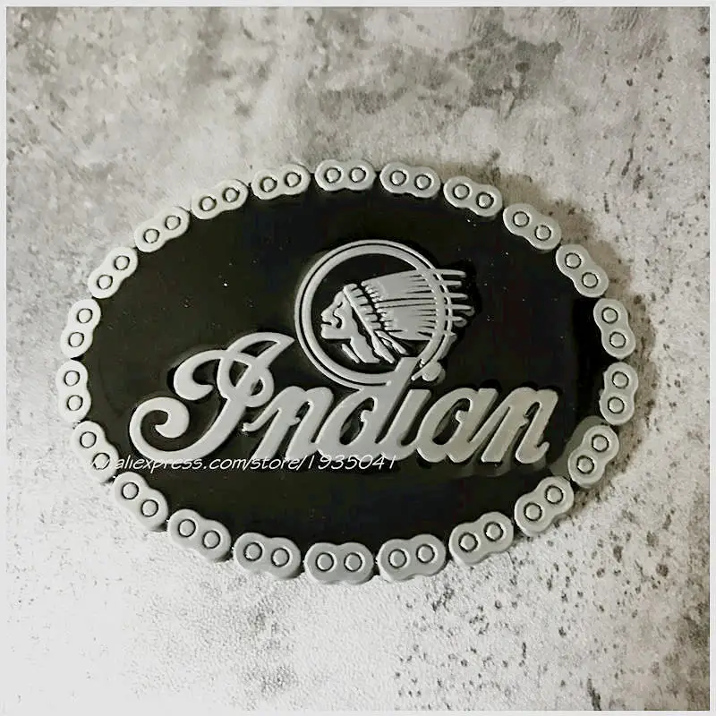 Розничная продажа овальные индийский старейшин Глава Металл пряжки ремня Для