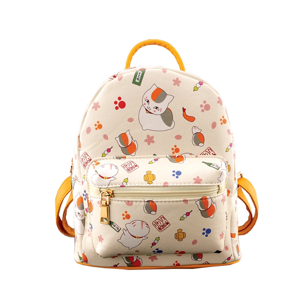 Natsume book E-Mell Lovelive DVA Тоторо кошка задний двор Нацумэ книга Мику улыбка лицо Ram Lem poket Pika pu Сумка Рюкзак - Цвет: Natsume book