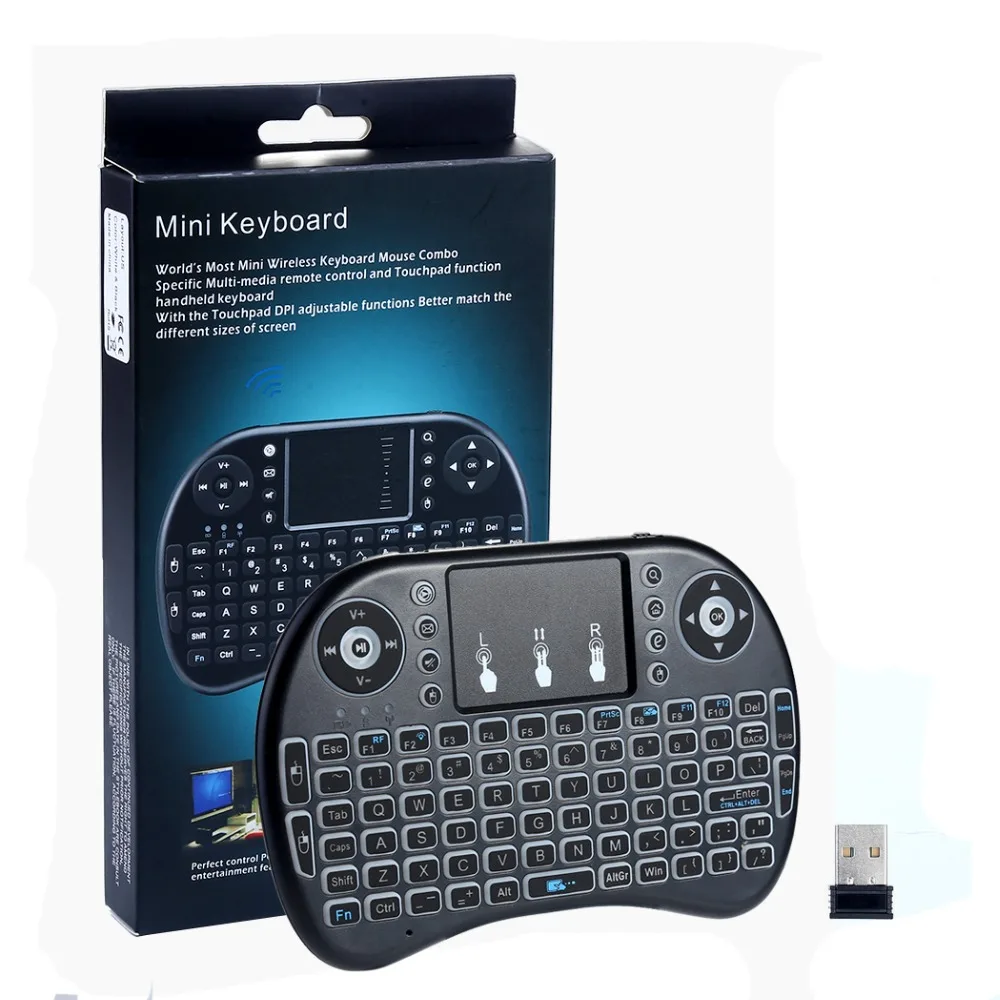 Mecool M8S PRO W Android 7 1 ТВ приставка IP tv Smart Amlogic S905W 2G ram 16G rom + Mini i8 2 4 GHz беспроводная