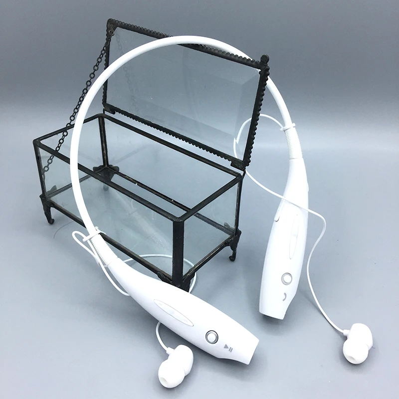 Спортивные bluetooth наушники с шейным ободком стереонаушники для телефона и музыки