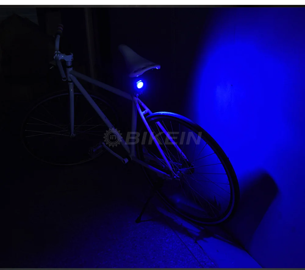 BIKEIN 50 люмен COB светодиодный велосипедный головной светильник алюминиевый передний светильник велосипедный фонарь задний светильник s задний светильник USB Перезаряжаемый водонепроницаемый