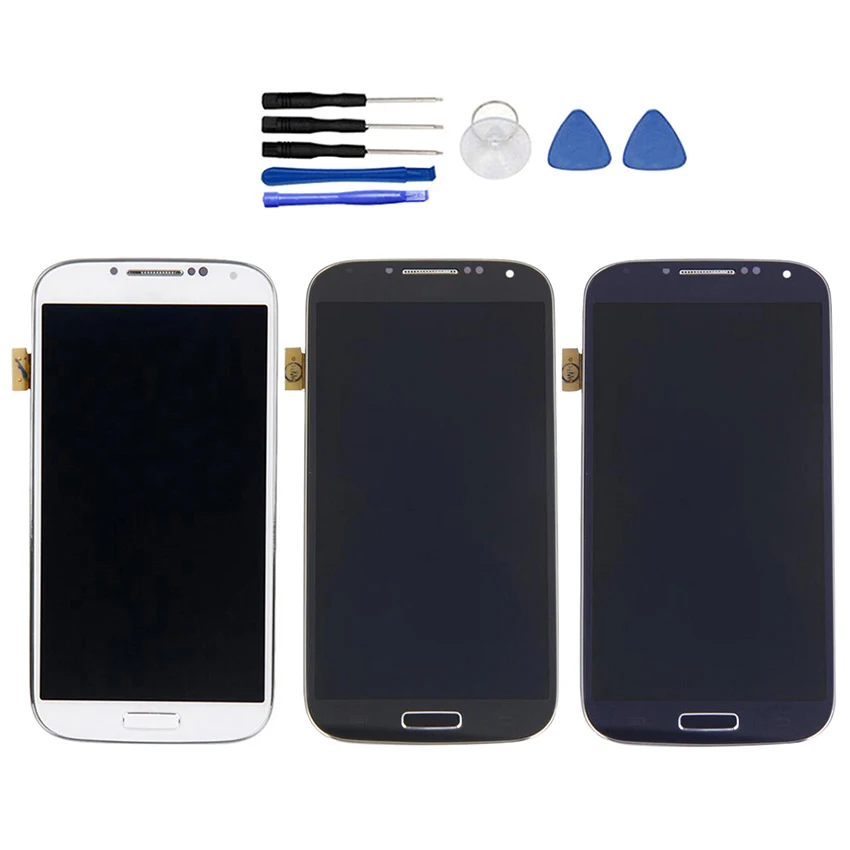 ЖК дисплей сенсорный экран дигитайзер Рамка для Samsung Galaxy S4 i337 M919 i9505 Регулируемая