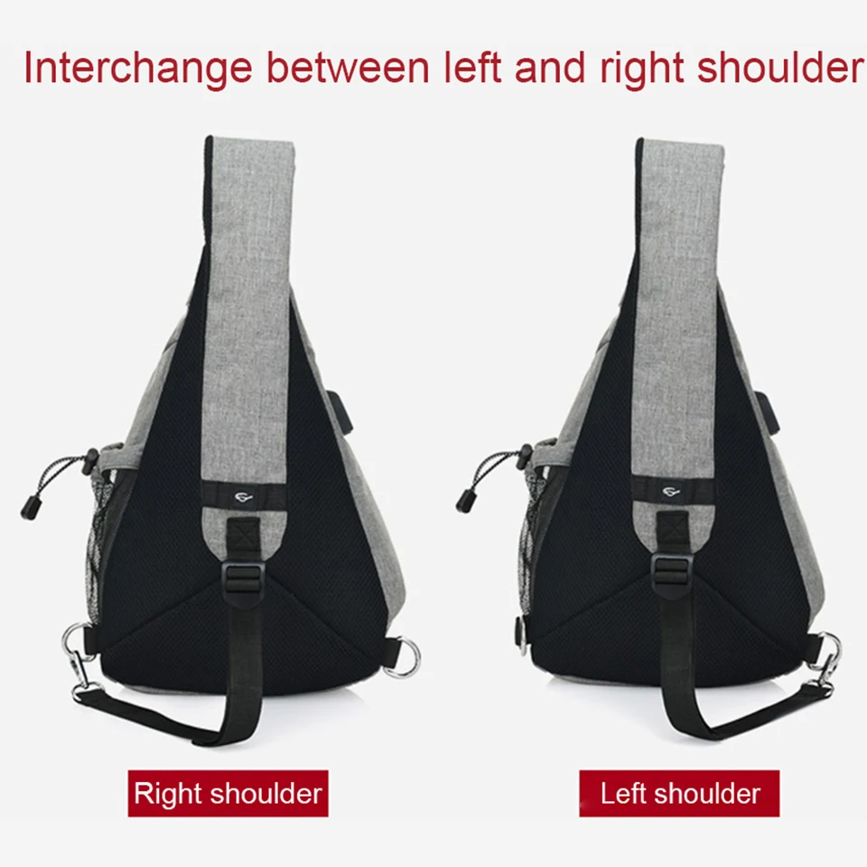 Мужская нагрудная Сумка Crossbody сумки на плечо для женщин Bagpack мужской курьерские