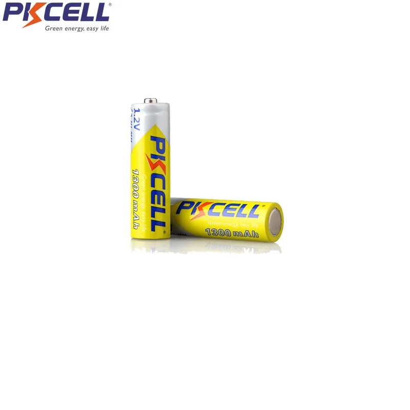 10 шт PKCELL AA 1,2 V NIMH аккумуляторная батарея aa 1300mah 1,2 Вольт nimh батареи для DVD MP3 цифровой камеры
