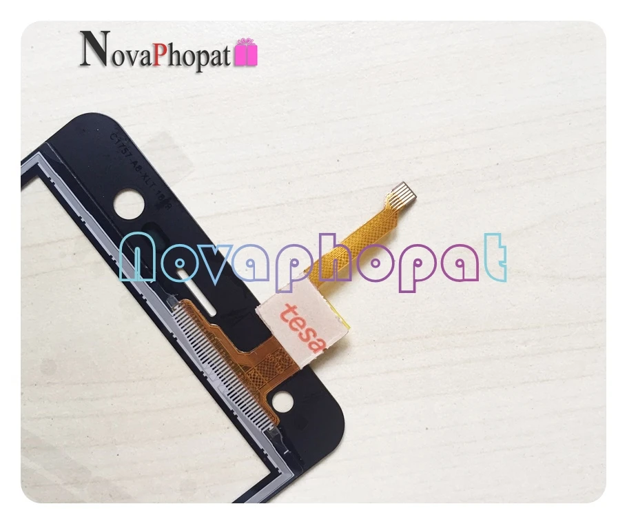 Novaphopat Черный сенсорный экран для BQ 5009L Trend BQ5009L дигитайзер стеклянная панель 5
